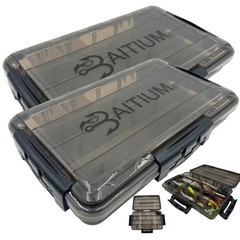 Waterproof Fishing Tackle Box Organizer 3600 Tray Dividers Baitium