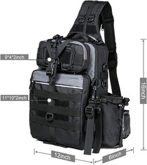 Large Water-Resistant Fishing Backpack – Ultimate Outdoor Tackle Bag