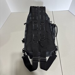 Ghosthorn Fishing Tackle Backpack Black Gray Camo Sling Bag EC