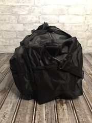 Saltwater Sportsman Fishing Magazine Rare Vintage Bag Duffel Black Sport Fishing