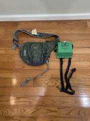 Down’s Chest Fly Box 3 Box with Orvis Fly Fishing Sling Pack