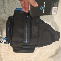 Evolution Outdoor S36005-EV Drift Blue/Black Fishing Tackle Sling Bag w/ Trays