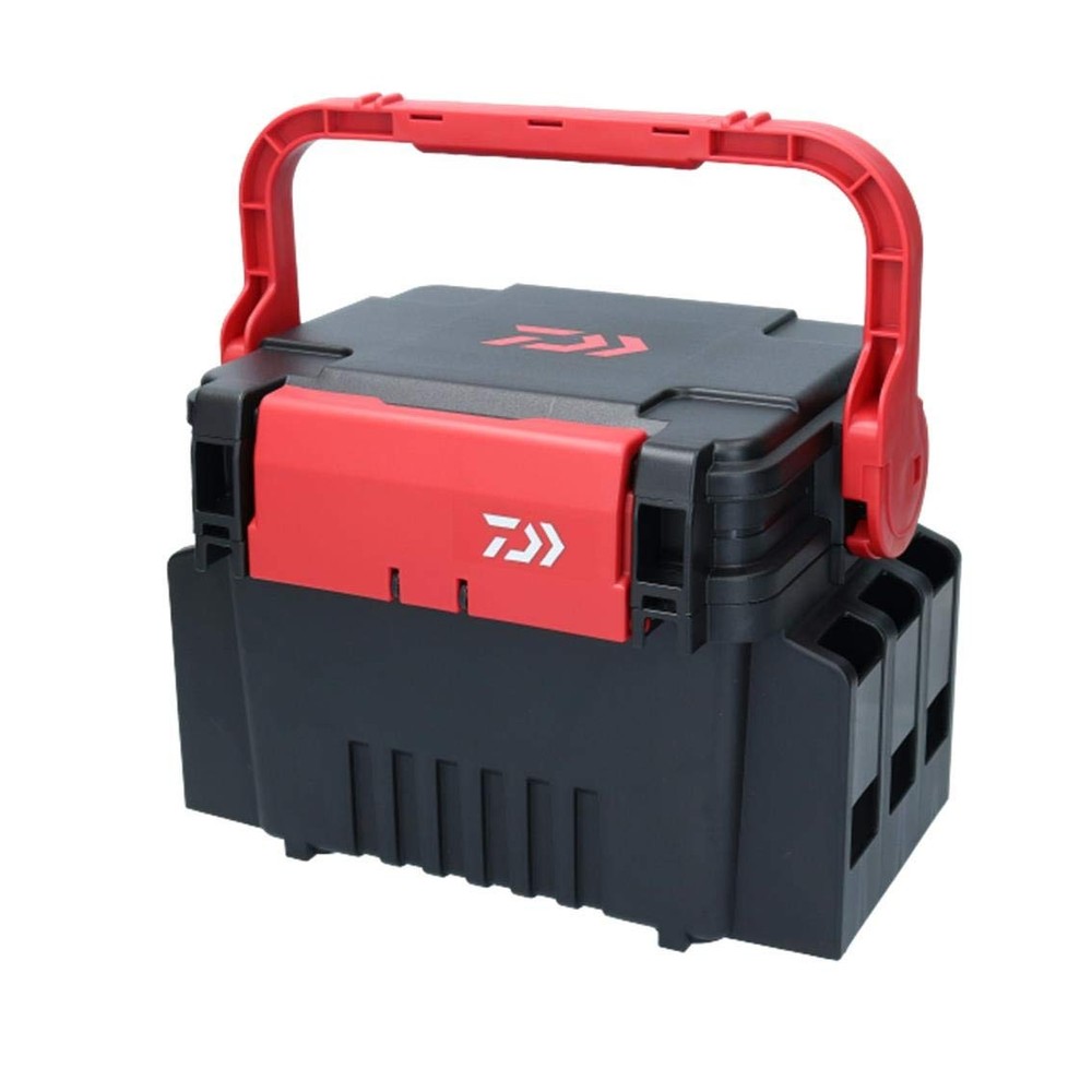 DAIWA Tackle Box TB3000 Black/Red Fishing Box