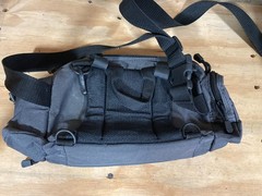 Hodgman Fishing Tackle Waist Bag – Grey – Hip Pack – Nylon – Gorpcore