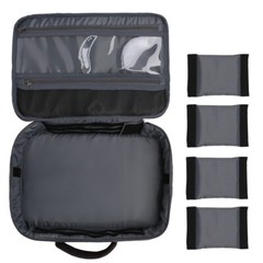 Fishing Reel Case Combo Mesh Pocket Insert Leaf For Storage Fishing Bag