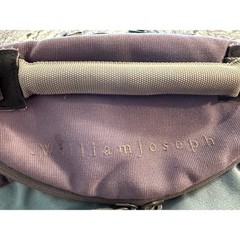 William Joseph Fly Fishing Waist Pack Sage Plum Hip Bag with Tippet Dispenser