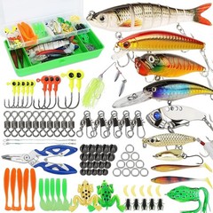 Caja De Pesca Grande Kit Para Pescar Aparejos Con Anzuelos Para Lubina, Trucha