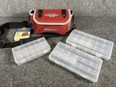 Flambeau Kwikdraw Tackle Storage System Red Tackle Bag 3501ST NEW Old Stock