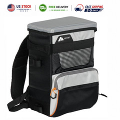 Ozark Trail 3700 Tackle Backpack with Three Trays, Gray, Adult, Unisex