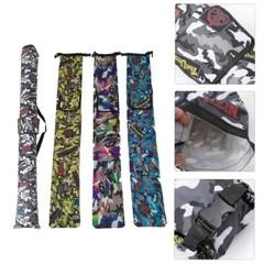 Folding Fishing Bag Fishing Rod Fishing Tackle Storage Bag Pouch Rod Case