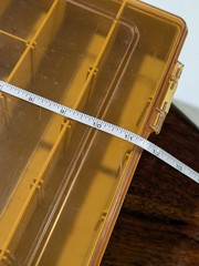 Vintage MAGNUM 1162 By PLANO Double Sided Fishing Tackle Box