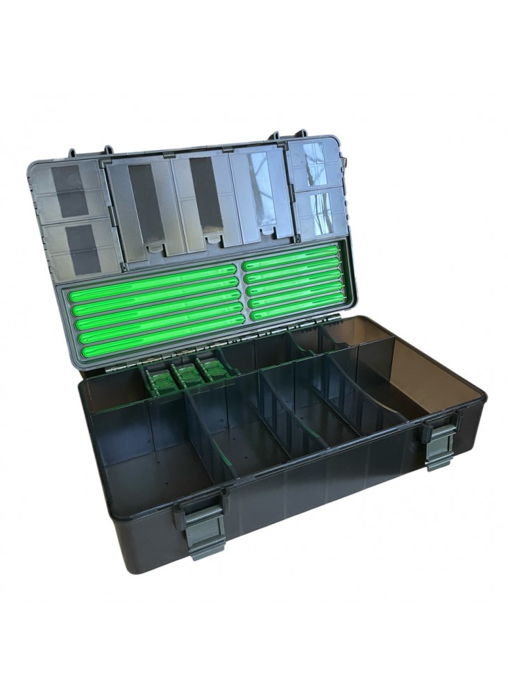 FL Feeder Pro Box Tackle Storage Method Feeder Rig Organizer 30×19.5×7.5cm