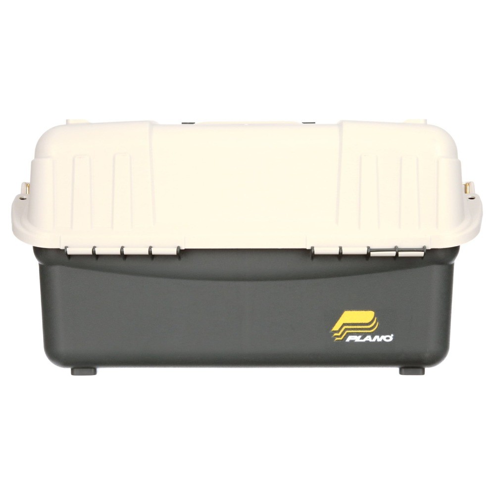 6-Tray Hip Roof Large Tackle Storage Box, Green/Sand