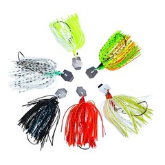 Snag Resistant Buzzbait Lure with Loud Noise and Bright for flash 15x8x3cm