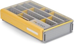 EDGE 3700 Premium Deep Tackle Utility Box Clear and Yellow Waterproof