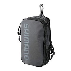 SHIMANO Fishing Pouch Black Size SW 9×16×5cm BP-071S New JAPAN