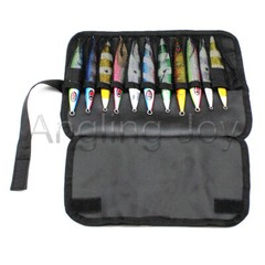 Foldable Fishing Lure Bag Organizer Storage Waterproof Jig Bait Pocket Container
