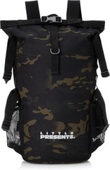 LITTLE PRESENTS B-25 Waterproof Backpack S20 20L Black Camo Fishing From Japan