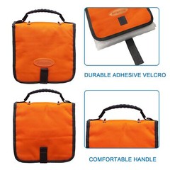 Aventik Fishing Tackle Binder Bait Storage Soft Bait Binder Bag 10 Sleeve