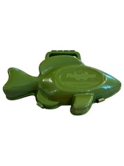 Flambeau Outdoors Fish Bass Tackle Box Kit Green Vintage Made USA Complete
