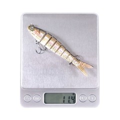 8 Section 11.4g Sinking Lure for multi Jointed Hard Plastic Freshwater Fishing
