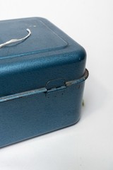 My Buddy No. 1351 Blue Metal Tackle Box Hard Case, 1 Pocket, MPN 1351 vintage