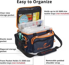 Fishing Tackle Bags – Fishing Bags for Saltwater or Freshwater Fishing – Rip-…
