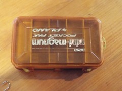 Vintage Plano Over And Under Tackle Box Magnum & Mini Pocket Pak 3213 + Lures