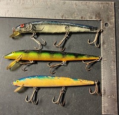Vintage Metal Tackle Box Large Fishing Lures Wood And Plastic Collectible