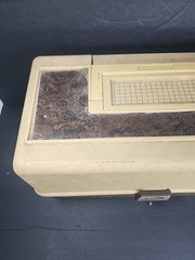 Vintage Old Pal Woodstream Tackle Box PF 3400 3 Trays 2 Removable Trays 16x8x10″