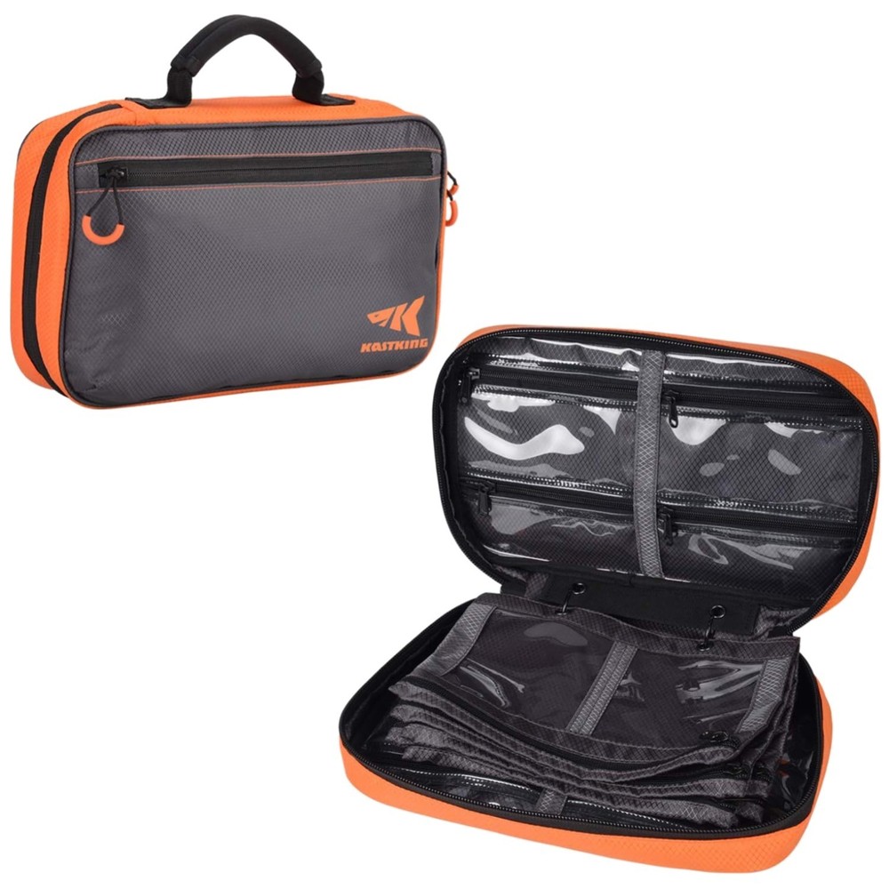 Hydrophobic Coated Fishing Bag with Zippered Sleeves