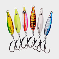 Calissa Offshore Tackle Fast Fall Jig 150 gram 300 Lb Assist Hook Bag