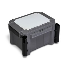 Plano GoNow Freshwater Fish Kit, Waterproof Field Box with Rod Holders, Charcoal