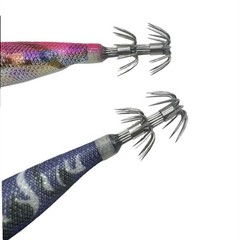 Horizontal 12cm Luminous Shrimp Jig for Squid and for octopus with BKK Hook