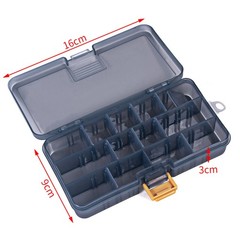 Fishing Tackle Box Storage Case Portable Hook/Lure Organizer Tool Container