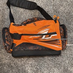Spiderwire Fletcher Shryock Orange Black Heavy Duty Soft Sided Tackle Bag