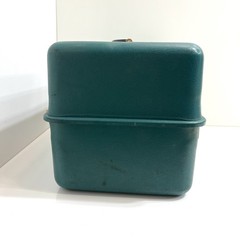 Vtg Umco #MAS Double Latch Storage / Tackle Box No Tray Teal Blue Green Plastic