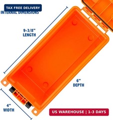12680 Marine Storage Box, Dry Box Made in USA, Water Resistant Contain