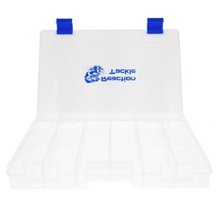 Reaction Tackle Fishing Tackle Trays- 2-PACK OR 4-PACK- Transparent