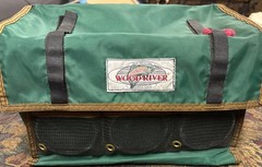 Vintage Wood River Sidekick Supreme Canvass Fly Fishing Shoulder Bag USA