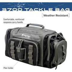 FROGG TOGGS Heavy Duty Fishing Tackle Duffle Bag, Includes Bait Trays