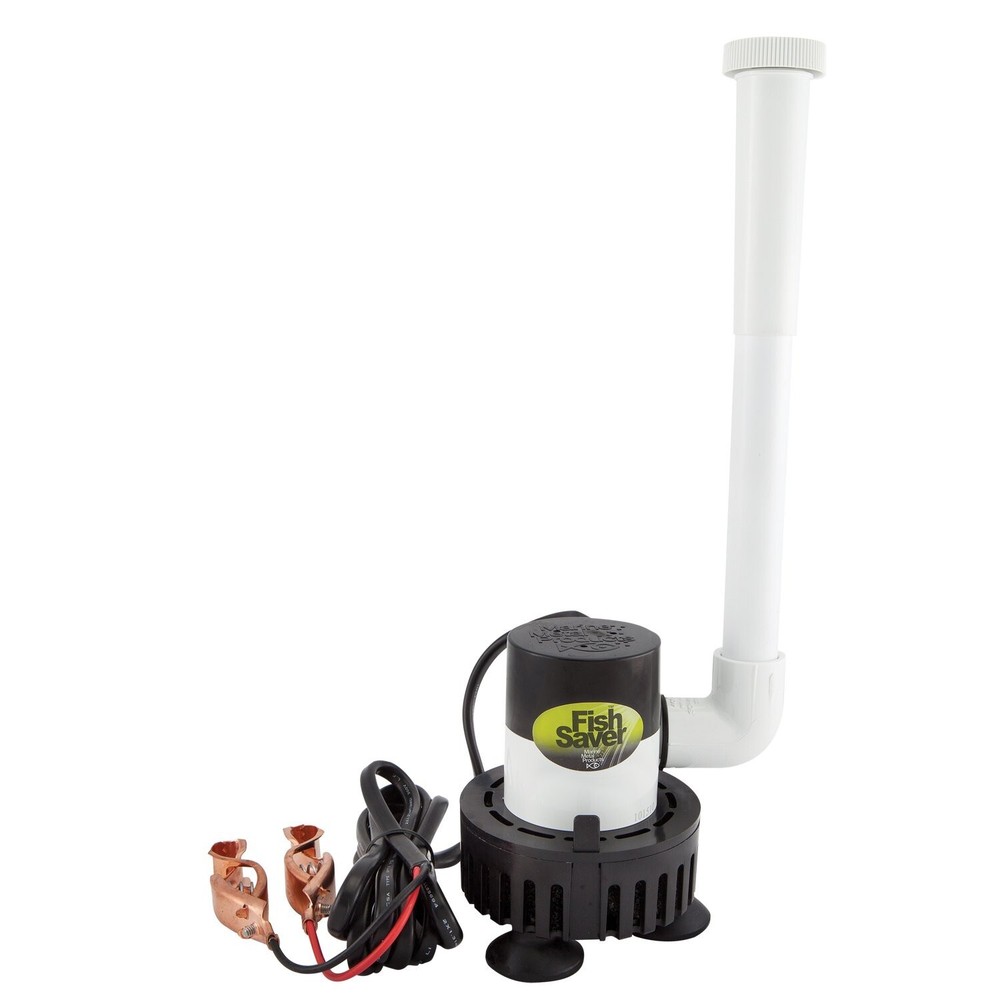 Marine Metal FS-4 Fish Saver Water Pump for Live Bait Well Aeration