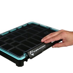 Evolution Outdoor Ballistix Terminal Tray, Black clear, 3700 sz tackle : BLXTERM