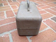 MY BUDDY Falls City Metal Fishing Tackle Box 2 Tray Model 242 Vintage 1950’s