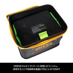 DRESS Folding Tackle Box Multi M EVA Fishing Gear Case
