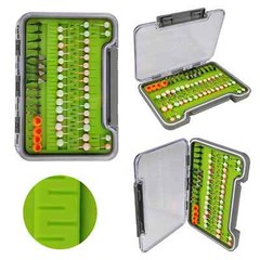 Aventik Waterproof Fly Box Silicone Pad Foam Clear Fishing Box Fish Storage