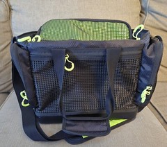 Lure Lock Soft Sided Bag, Green/Black, LLPK Fishing Bag (BAG ONLY)