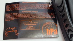 HPA Jig King Saltwater Lure Storage Bag BLACK (2 jig insert cards, 14″x10″x4.5″)