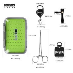 FF2 Fly Fishing Accessories and Tools Kit, 5 in 1 Fly Fishing Gear Combo Fly …