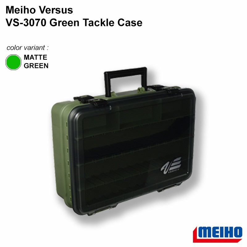 MEIHO VS-3070 Mat Green 380x270x120mm – tackle box tool made in japan